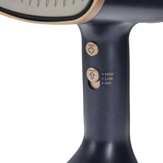 Russell Hobbs Genie VacuSteam Ατμοκαθαριστής Ρούχων Χειρός 1500W με Δοχείο 200ml Μαύρος