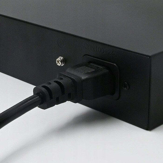 Qoltec 52290 L2 PoE Switch με 8 Θύρες Ethernet