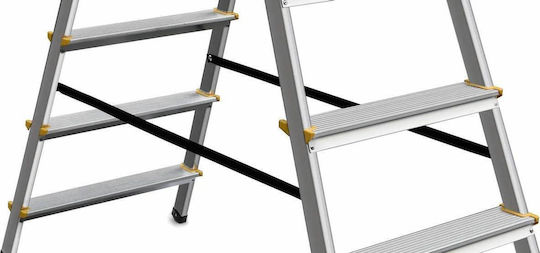 AWTools Aluminum Ladder with 6 Steps