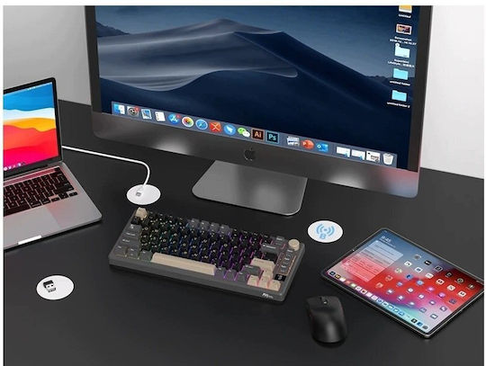 Royal Kludge RK-M75 Гейминг Механична Клавиатура с RGB Осветление (Английски US)