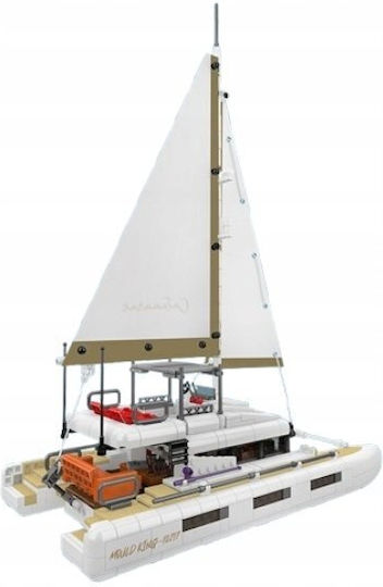 Mould King Building Blocks Catamaran Sailboat for 8+ Years 890 Pieces