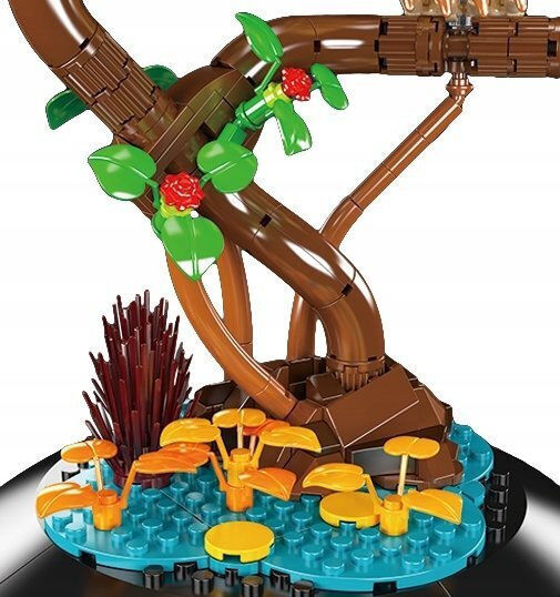 Mould King Building Blocks Black-capped Lory for 8+ Years 1052 Pieces