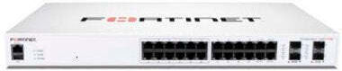 Fortinet L2 PoE+ Schalter mit 24 Gigabit Ethernet-Verbindungen (1Gbps)