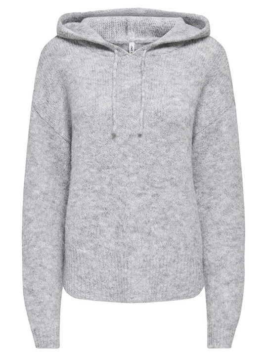 Women's Hoodie Grey Melange