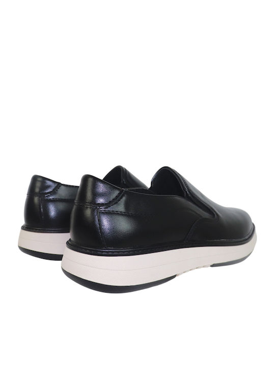 Синтетична Кожа Мъжки Slip-On Черни
