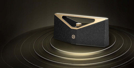 Bugani Kurzes Pro Bluetooth Lautsprecher 160W mit Betriebszeiten bis zu 12 Stunden Gold
