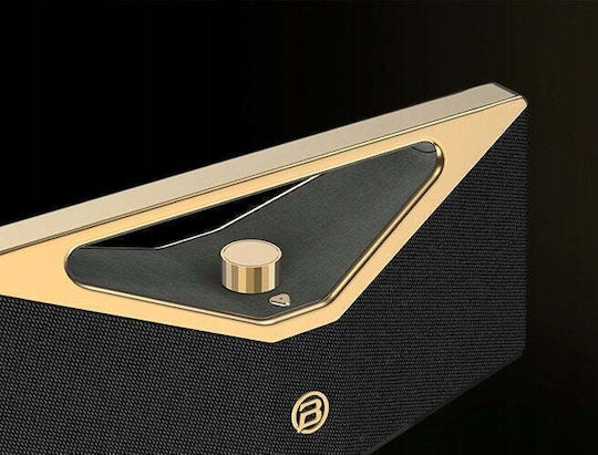 Bugani Kurzes Pro Bluetooth Lautsprecher 160W mit Betriebszeiten bis zu 12 Stunden Gold