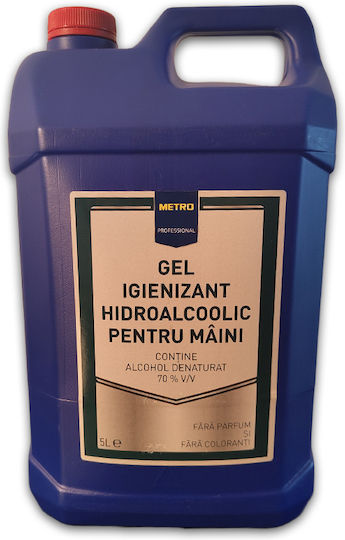 Gel De Mâini Cu Alcool Cu Acțiune Dezinfectantă Și Cu 75% Alcool 5lt