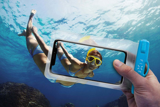 Αδιάβροχη Θήκη Τηλεφώνου Fixed Float Ipx8 Μπλε