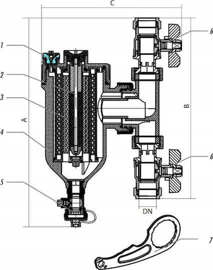 Concept Concept Magnetic Contaminant Separator Csm25 – 1”