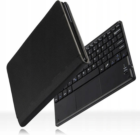 Калъф 4kom L Магнитна Клавиатура Samsung Galaxy Tab S10 Fe Plus 13.1 Bluetooth Touchpad Cfs10p