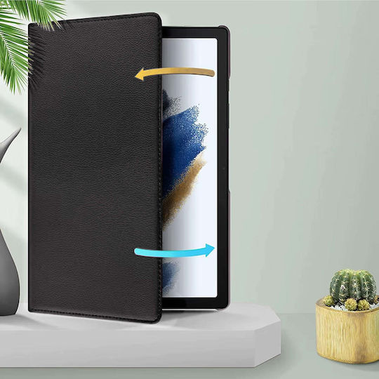 4kom L Калъф за таблет 360 Въртящ се Капак Lenovo Tab M10 10.1 2022 3-то поколение Tab M10 Plus 2022 3-то поколение Черен Защитен Стойка