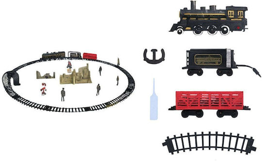 Lean Toys Schiene Eisenbahnsätze mit Sound und Licht für 3+ Jahre