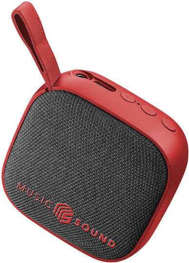 Cellular Line Music & Sound Mini Portable Bluetooth Speaker 3W Red