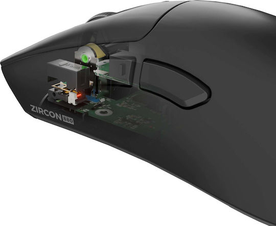 Genesis Zircon 880 Kabelloses Gaming Maus 12000 DPI Schwarzes