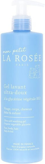 La Rosee My Little Нежен почистващ гел за бебета 400ml с Помпа