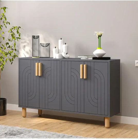 SteweHome Konsolentisch Holz Braun M120xB30xH75cm