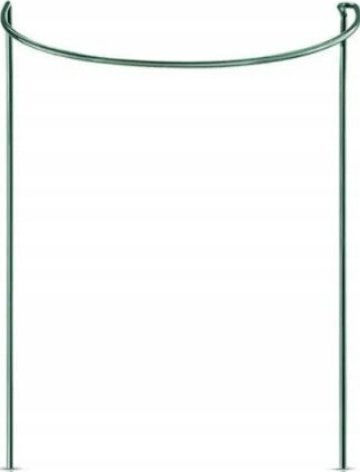 Bradas Plant Support Stick 35cm from Metal with Plastic Coating and Support Ring with Plastic Coating with Support Ring Bradas Plant Support Stick 35cm from Metal with Plastic Coating and Support Ring with Plastic Coating with Support Ring