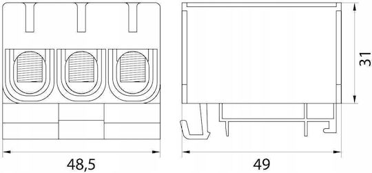 Elektro Plast Μπλοκ Διανομής 48.350