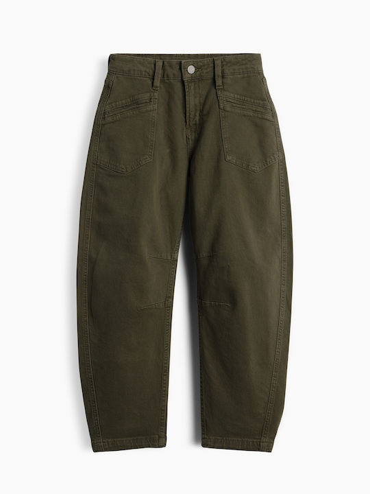 Kids Trouser Tweed Green