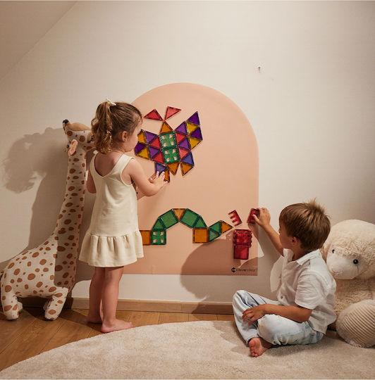 Cleverclixx Magnetisches Spielzeug Bau- und Konstruktionsspielzeug Wandaufkleber