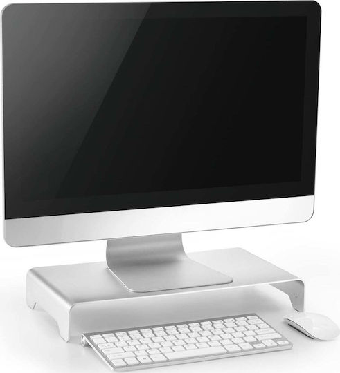Powerton Desktop Monitor Stand Silver (WPEMS2)
