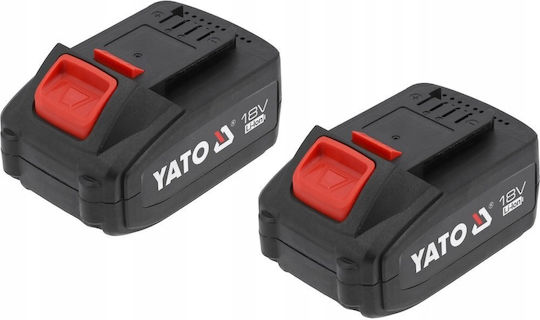 Yato YT-827722 Percussive Battery Drill Driver Brushless 18V 2x4Ah