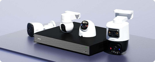 Imou NVR-N236-16P-8A0E-P NVR Устройство за запис с 36 канала и 4K резолюция