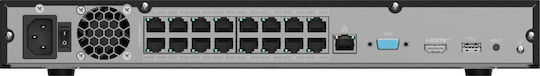 Imou NVR-N236-16P-8A0E-P NVR Устройство за запис с 36 канала и 4K резолюция