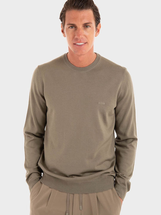 Regular-fit Πουλόβερ Μακρυμάνικο Light Brown