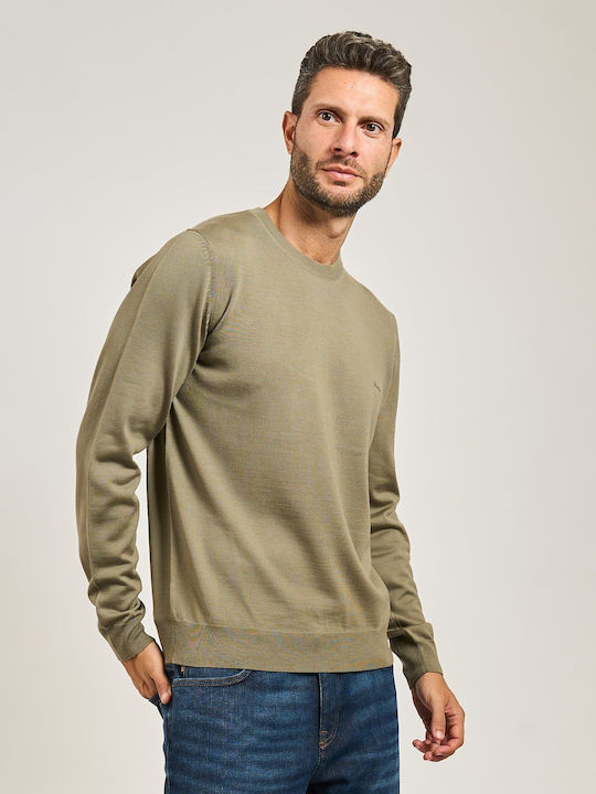 Regular-fit Πουλόβερ Μακρυμάνικο Light Brown