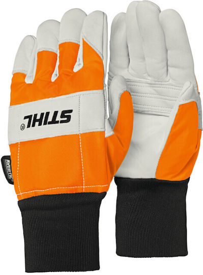 Stihl Stihl Sicherheitshandschuhe Weiße Leder Arbeitshandschuhe