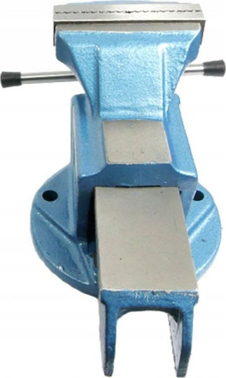Bison-Bial Fixed Drill Press Vise Made of Cast Iron with Maximum Opening 150mm
