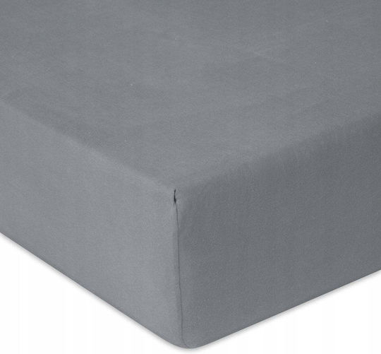 Matex King Size 220x190εκ. με Λάστιχο Γκρι
