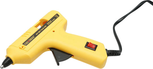 Crownman Пистолет за горещо лепене 20W за силиконови пръчки 8mm