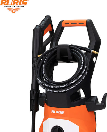 Ruris Cleanpowerjet 1500 – High-pressure Washer 2000 W 160 Bar 7.5 L Min Turbo Jet Lance
