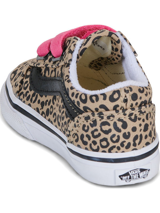 Old Skool V Παιδικά Sneakers με Σκρατς Ροζ