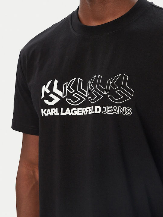 T-shirt Μαύρο