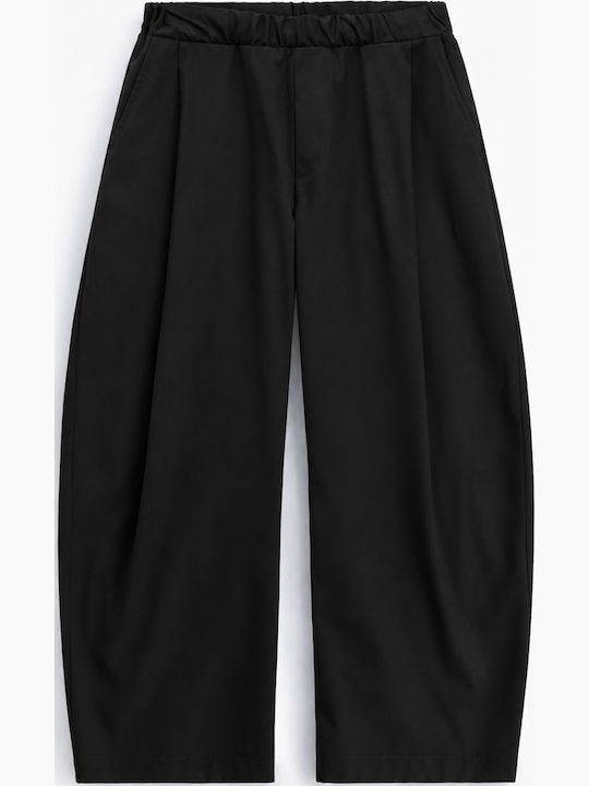 Men's Baggy Black Trousers