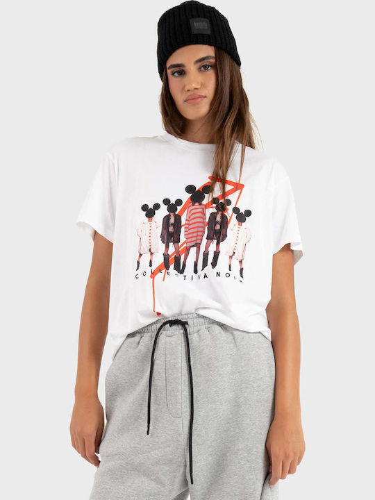 Γυναικείο Oversized T-shirt White