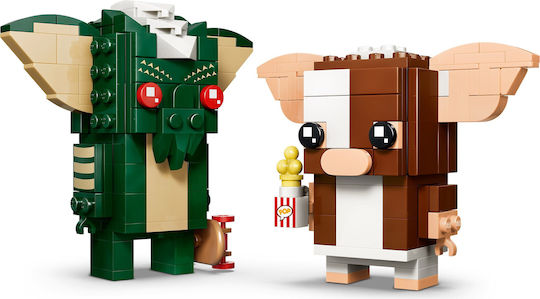 LEGO Brick Headz Gremlins Gizmo și Stripe Figurine pentru 10+ Ani 230 buc