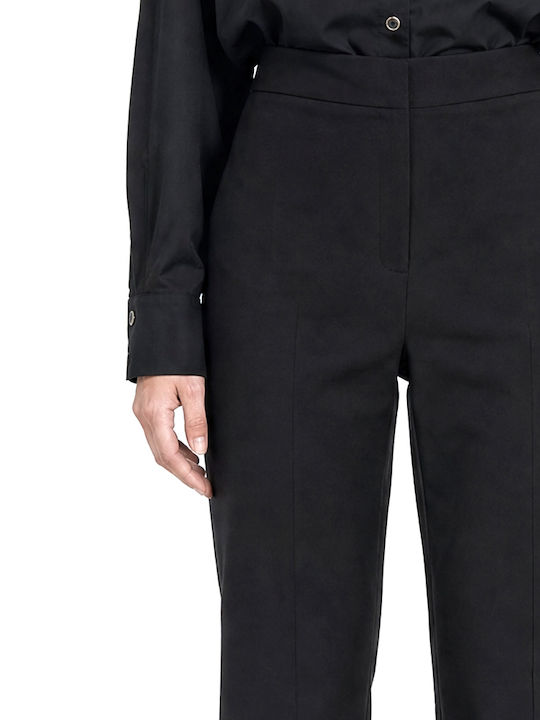 Hosen Für Damen My T Wearables Hochgebirge Stoff Panty in Tapered Bein Stil Schwarz