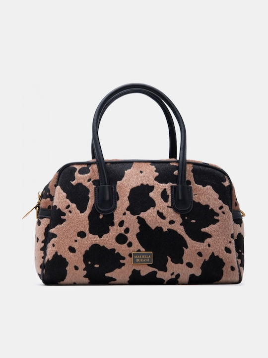 Fur Women's Handbag Beige