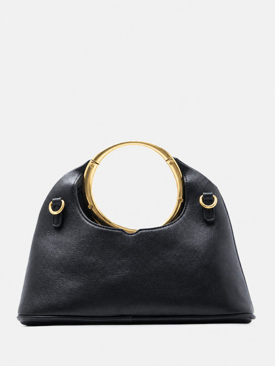 Fabric Women's Handbag Crossbody Black