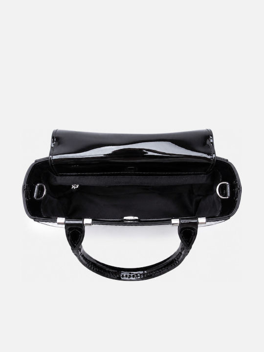 Fabric Women's Handbag Crossbody Black
