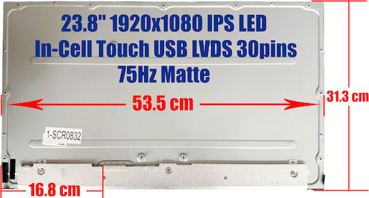 LED / Touch 1920x1080 Матов за Лаптоп Lm238wf5-ssg7 1-SCR0832
