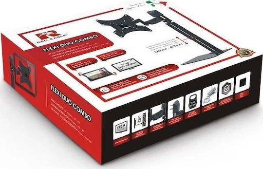 Red Eagle Flexi Настолна стойка за телевизор до 42" и 25kg