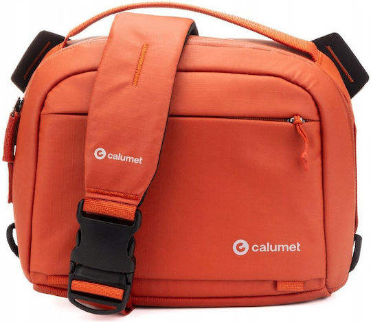 Calumet Orange Crossbody Camera Bag