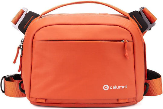 Calumet Orange Crossbody Camera Bag