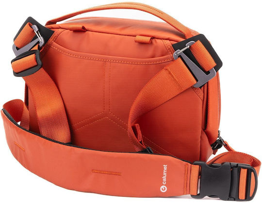 Calumet Orange Crossbody Camera Bag